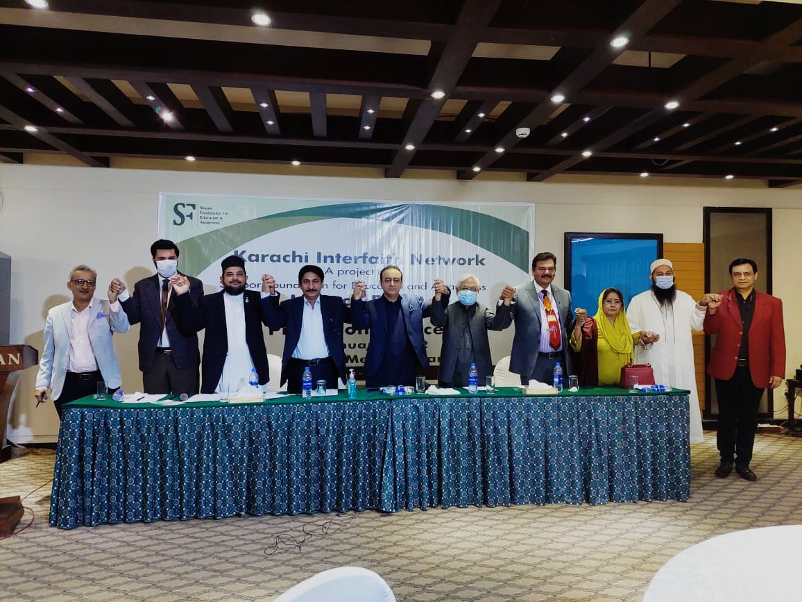 Launching of “Karachi Interfaith Network” for Interfaith Harmony