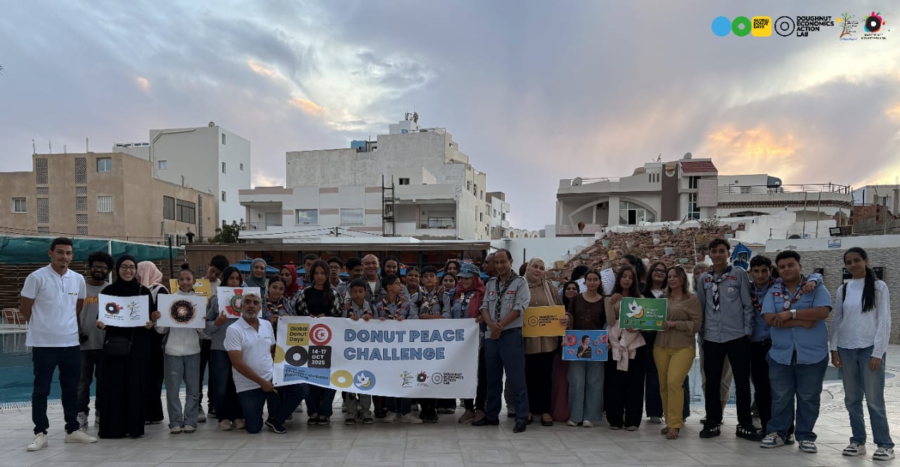 Donut Peace Challenge 2025: Building Peace Within the Doughnut in Monastir, Tunisia