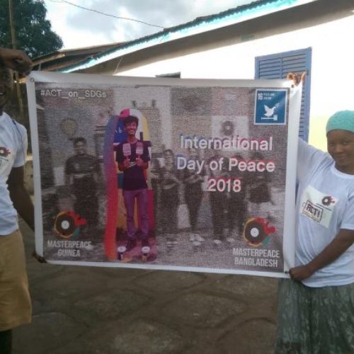 MASTERPEACE BANGLADESH _ GUINEA- INTERNATIONAL DAY OF PEACE (IDP) cover