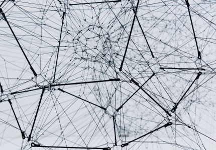 low-angle photography of metal structure